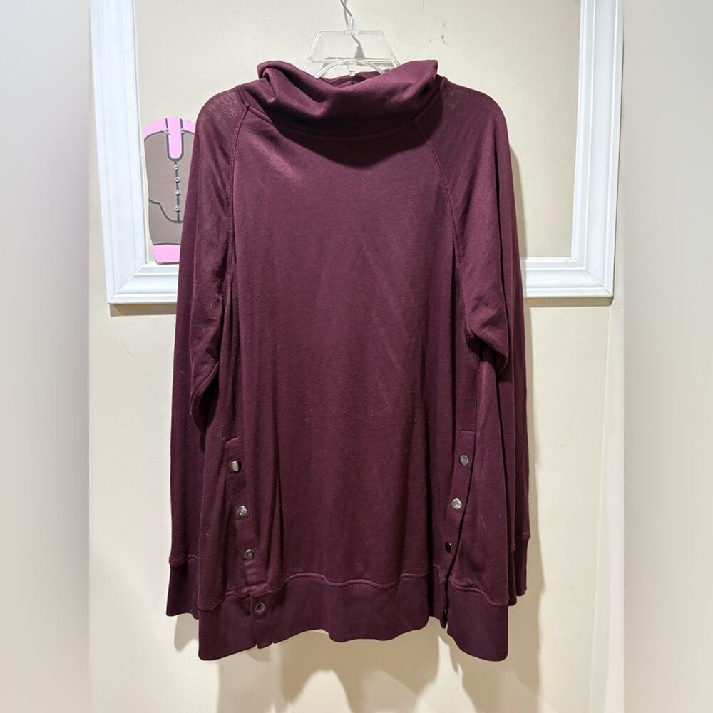 Maurices Rich Burgundy Knit Sweater